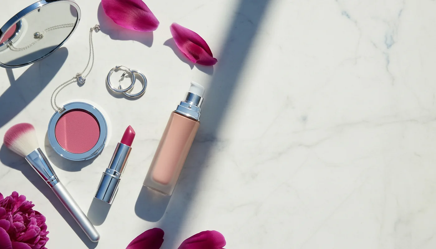 Maquillaje para subtono frío: paleta de colores fríos